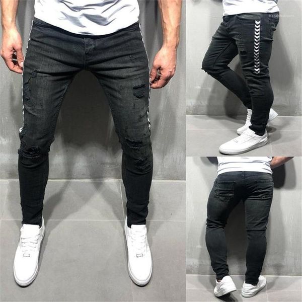 jeans summer hiphop skateboard long pencil pants fashion street style ripped washed trousers mens hombres designer, Blue
jeans summer hiphop skateboard long pencil pants fashion street style ripped washed trousers mens hombres designer, Blue
