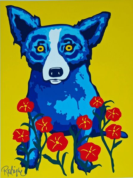 george rodrigue blue dog spring is here home decor handpainted &hd print oil painting on canvas wall art canvas pictures 6018
george rodrigue blue dog spring is here home decor handpainted &hd print oil painting on canvas wall art canvas pictures 6018