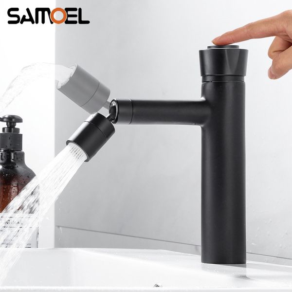 new design nordic brass press bathroom mixer tap deck-mounted single holder matte black splash-proof basin faucet b3371
new design nordic brass press bathroom mixer tap deck-mounted single holder matte black splash-proof basin faucet b3371
