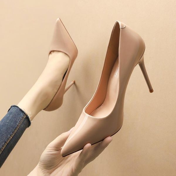 women pumps heeled shoes nude pointed toe high heel shoes stiletto high heels ladies .5 cm size 34-39, Black
women pumps heeled shoes nude pointed toe high heel shoes stiletto high heels ladies .5 cm size 34-39, Black