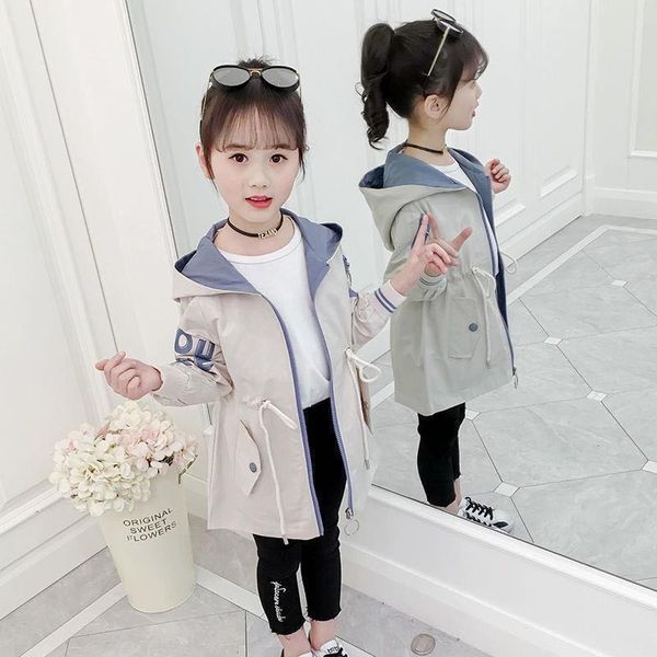 windbreaker spring autumn printed letters jacket for girls hoodies coat teenage trench coat children outerwear girl clothes thin, Blue;gray
windbreaker spring autumn printed letters jacket for girls hoodies coat teenage trench coat children outerwear girl clothes thin, Blue;gray