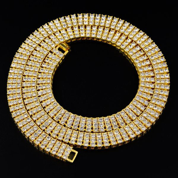 3 row drill zinc alloy men's hip-hop necklace bling bling cuban necklace men tennis chains, Black
3 row drill zinc alloy men's hip-hop necklace bling bling cuban necklace men tennis chains, Black