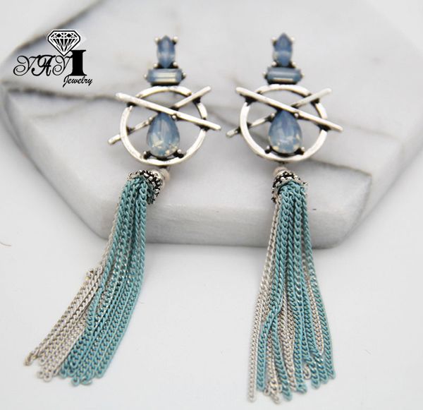 yayi jewelry green glass rhinestone dangle crystal earring women's ancient silver color gem long tassels earrings gift 1285
yayi jewelry green glass rhinestone dangle crystal earring women's ancient silver color gem long tassels earrings gift 1285