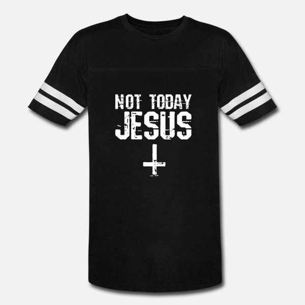 not today jesus satanic satan atheist gift t shirt men designs 100% cotton round neck cool cute fashion spring autumn trend shirt, White;black
not today jesus satanic satan atheist gift t shirt men designs 100% cotton round neck cool cute fashion spring autumn trend shirt, White;black