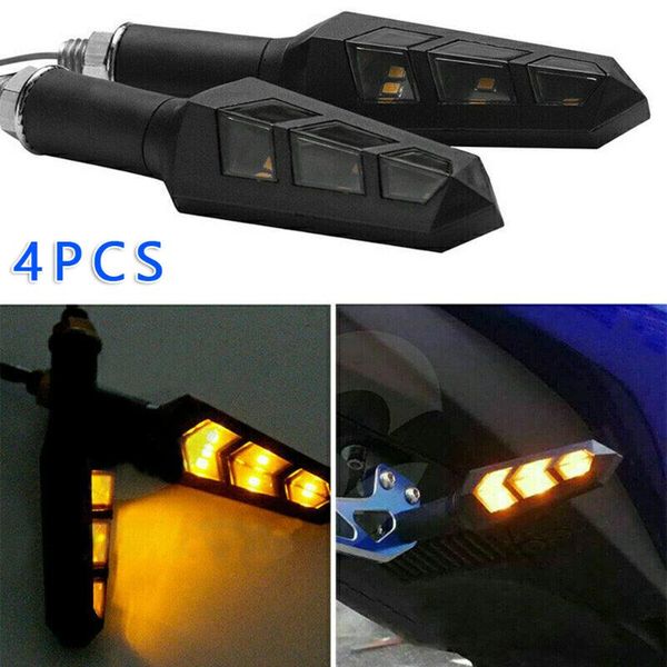 4x universal 12v motorcycle bike 6led turn signal light amber turn signal light indicator blinker lamp added ic control chip
4x universal 12v motorcycle bike 6led turn signal light amber turn signal light indicator blinker lamp added ic control chip