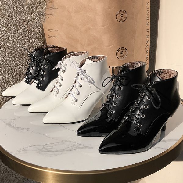 boots pqecfs big size 34-44 2021 spring & autumn winter women solid strange style heels ankle 3 colors, Black
boots pqecfs big size 34-44 2021 spring & autumn winter women solid strange style heels ankle 3 colors, Black