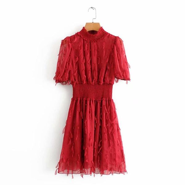 party dresses women fashion elastic stand collar tassel stitching chiffon red mini dress chic female short sleeve vestido ds3706, White;black
party dresses women fashion elastic stand collar tassel stitching chiffon red mini dress chic female short sleeve vestido ds3706, White;black