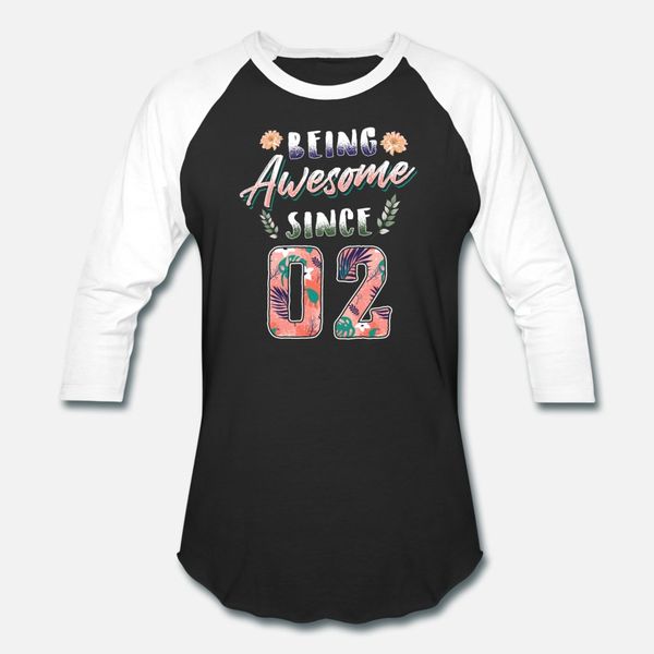 awesome since 2002 t shirt men designing cotton euro size s-3xl costume graphic humor spring vintage shirt 
awesome since 2002 t shirt men designing cotton euro size s-3xl costume graphic humor spring vintage shirt
