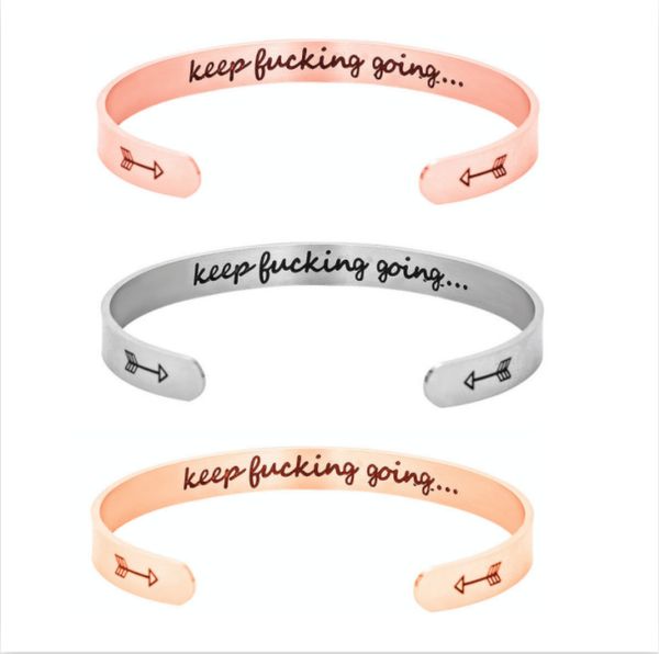 oly2u dainty letter keep going arrow cuff bangles bracelets for men women stainless open bangles courage jewelry friends gifts, Black
oly2u dainty letter keep going arrow cuff bangles bracelets for men women stainless open bangles courage jewelry friends gifts, Black