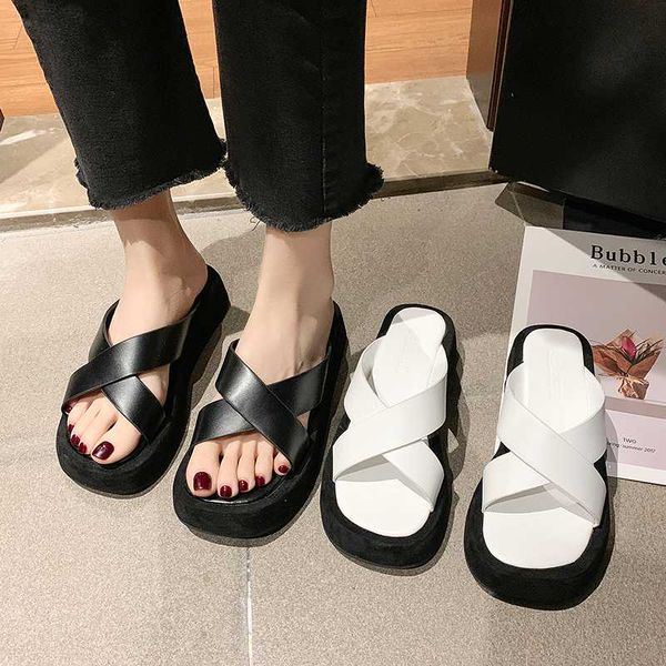 slippers women's summer beach flip-flops sandals casual shoes thick bottom zapatos de mujer cute, Black
slippers women's summer beach flip-flops sandals casual shoes thick bottom zapatos de mujer cute, Black