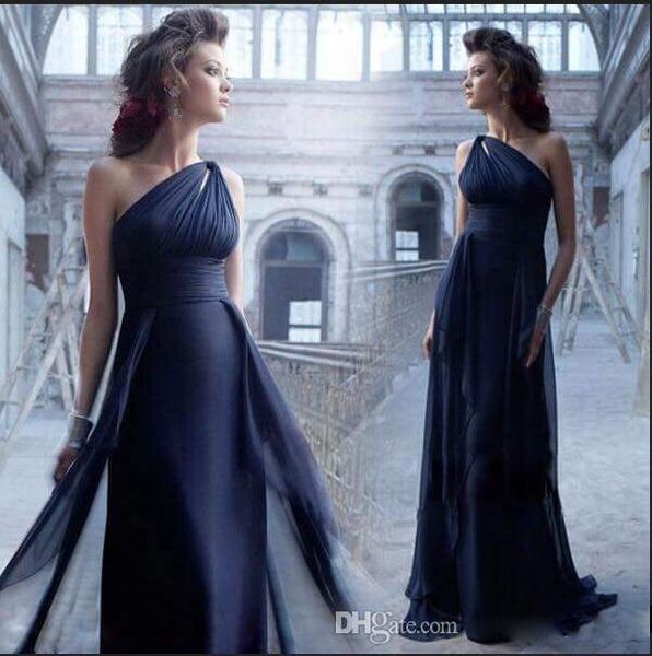2020 new elegant one should a line beridesmaid dresses ruffle chiffon floor length maid of honor dresses evening guest dresses plus sizes, Black;red
2020 new elegant one should a line beridesmaid dresses ruffle chiffon floor length maid of honor dresses evening guest dresses plus sizes, Black;red
