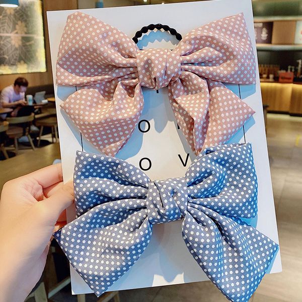 hair accessories women girls cute dot 19cm big bow hairpins headband sweet ornament clips tie rubber bands fashion
hair accessories women girls cute dot 19cm big bow hairpins headband sweet ornament clips tie rubber bands fashion