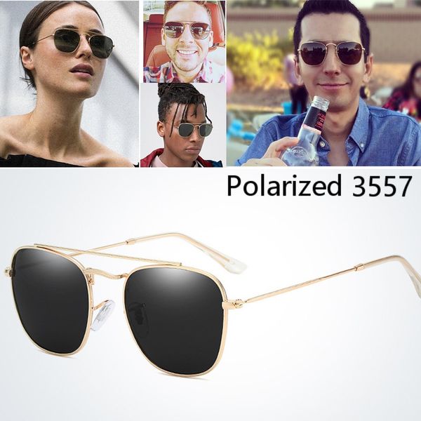 dpz new fashion vintage square metal polarized style pilot sunglasses men classic brand design sun glasses 3557, White;black
dpz new fashion vintage square metal polarized style pilot sunglasses men classic brand design sun glasses 3557, White;black