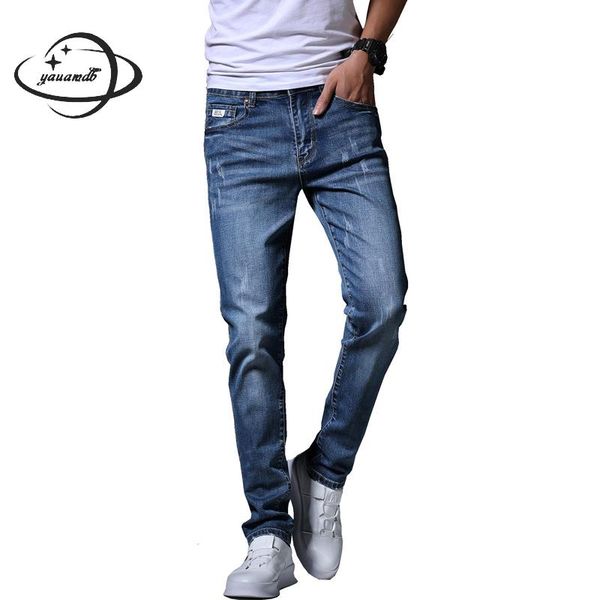 men jeans autumn spring male trousers clothing straight pencil pants full length letter hole casual man clothes y63, Blue
men jeans autumn spring male trousers clothing straight pencil pants full length letter hole casual man clothes y63, Blue