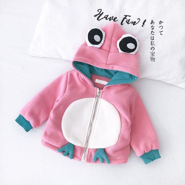 benemaker windbreaker for children jackets for girls boy cute frog coat children velvet warm clothing infant baby clothes na068, Blue;gray
benemaker windbreaker for children jackets for girls boy cute frog coat children velvet warm clothing infant baby clothes na068, Blue;gray