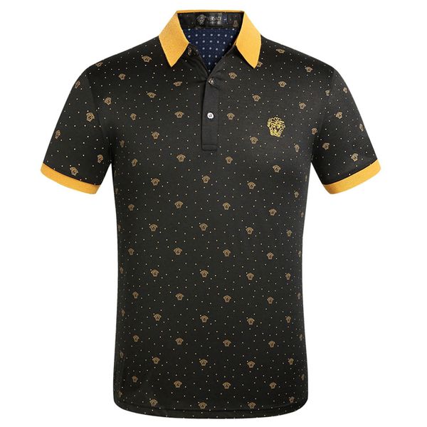 20ss designers europe paris patchwork men tshirt fashion mens designers t shirt casual men clothes medusa cotton tee luxurious polo, White;black
20ss designers europe paris patchwork men tshirt fashion mens designers t shirt casual men clothes medusa cotton tee luxurious polo, White;black