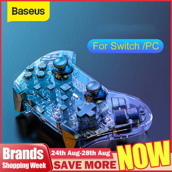 baseus wireless bluetooth gamepad for switch controller remote console for ns pc computer joystick games accessories
baseus wireless bluetooth gamepad for switch controller remote console for ns pc computer joystick games accessories