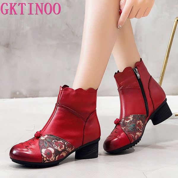 gktinoo new cow leather ankle boots women shoes genuine leather winter boots soft flower comfortable warm high heel, Black
gktinoo new cow leather ankle boots women shoes genuine leather winter boots soft flower comfortable warm high heel, Black