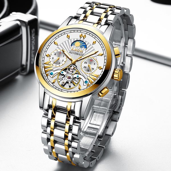2020 lige mens watches fashion tourbillon automatic mechanical watch men waterproof skeleton clock montre homme, Slivery;brown
2020 lige mens watches fashion tourbillon automatic mechanical watch men waterproof skeleton clock montre homme, Slivery;brown