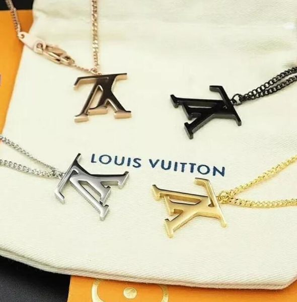 2020 designer choker necklaces jewelry 316l v titanium steel 18k rose gold plated necklace silver necklace pendant for men gifts
2020 designer choker necklaces jewelry 316l v titanium steel 18k rose gold plated necklace silver necklace pendant for men gifts