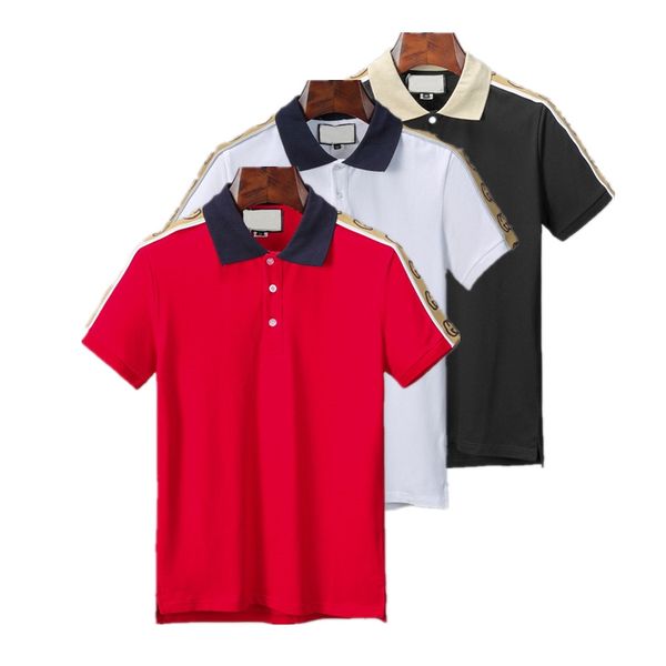 spring luxury italy tee t-shirt designer polo shirts high street embroidery garter snakes little bee printing clothing mens brand polo shirt, White;black
spring luxury italy tee t-shirt designer polo shirts high street embroidery garter snakes little bee printing clothing mens brand polo shirt, White;black