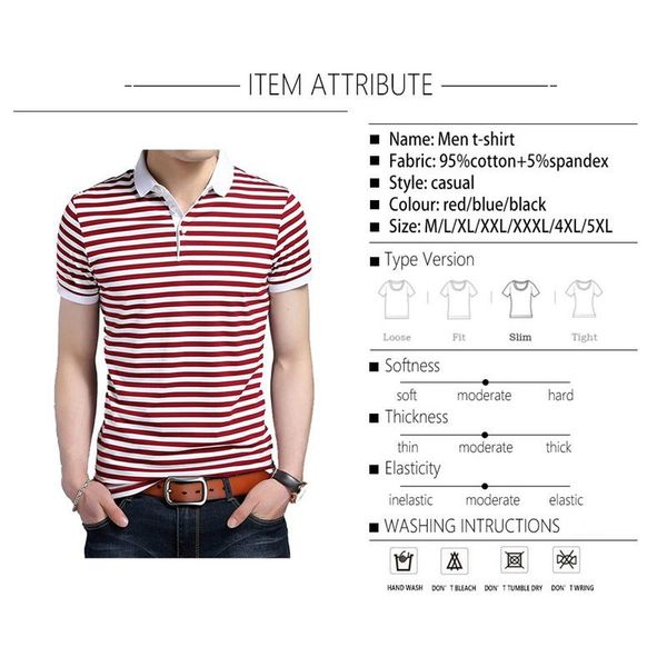 browon new arrival casual summer 2020 me's short sleeve t-shirt turn-down collar contrast color striped pullover mens clothing t200528, White;black
browon new arrival casual summer 2020 me's short sleeve t-shirt turn-down collar contrast color striped pullover mens clothing t200528, White;black
