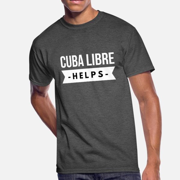 cuba libre helps t shirt men create 100% cotton s-xxxl trend gift breathable summer style family shirt
cuba libre helps t shirt men create 100% cotton s-xxxl trend gift breathable summer style family shirt