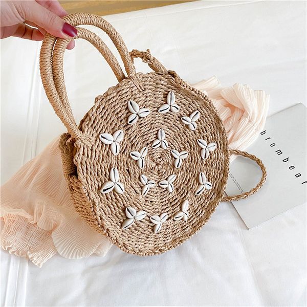 2020 round straw beach bag vintage handmade woven shoulder bag circle rattan bags bohemian summer casual bags sac a main
2020 round straw beach bag vintage handmade woven shoulder bag circle rattan bags bohemian summer casual bags sac a main