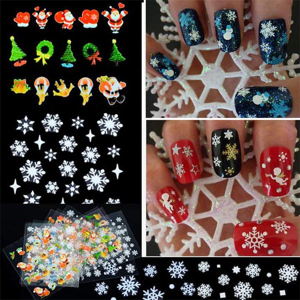 christmas 3d nail art stickers santa claus snowflakes decals christmas gifts manicure tools xmas nail tips sticker pegatina, Black
christmas 3d nail art stickers santa claus snowflakes decals christmas gifts manicure tools xmas nail tips sticker pegatina, Black