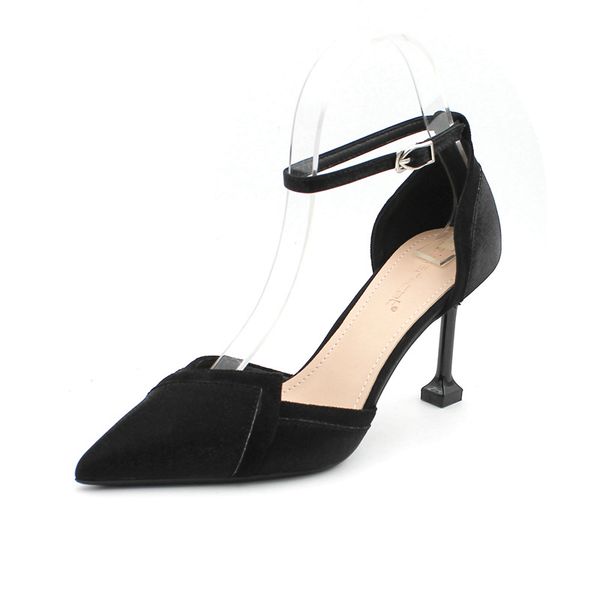 2020 s1881 fashion women high heels party shoes heels women pumps, Black