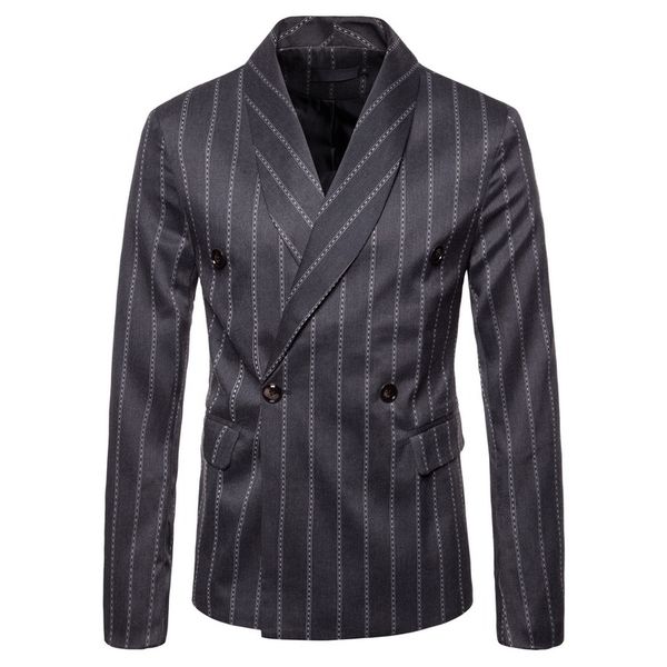 men's suits & blazers mens business affairs wedding long sleeve brand blazer pattern stripe suit jackets drop slim fashion dance coats, White;black
men's suits & blazers mens business affairs wedding long sleeve brand blazer pattern stripe suit jackets drop slim fashion dance coats, White;black