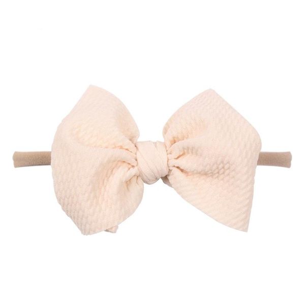 1pc 4.5'' waffle hair bow elastic nylon headbands girls soft nylon headband for kids hair band accessories, Slivery;white
1pc 4.5'' waffle hair bow elastic nylon headbands girls soft nylon headband for kids hair band accessories, Slivery;white