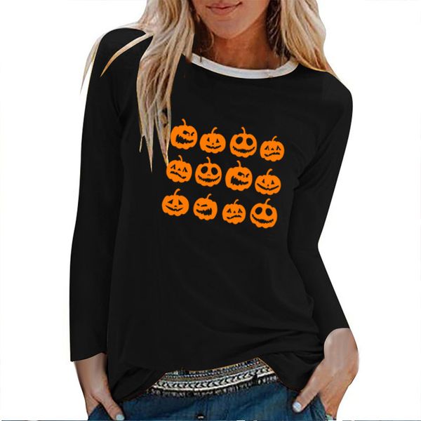 women's t-shirt pumpkin emotions print halloween long sleeve t-shirts women autumn winter graphic tees funny shirts for casual ropa muj, White
women's t-shirt pumpkin emotions print halloween long sleeve t-shirts women autumn winter graphic tees funny shirts for casual ropa muj, White