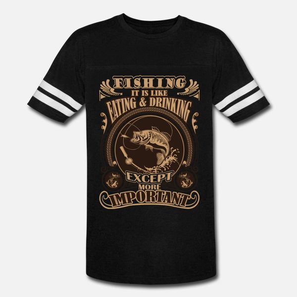 fishing it's like eating except more important t shirt men designer cotton s-xxxl unique gift breathable spring vintage shirt, White;black
fishing it's like eating except more important t shirt men designer cotton s-xxxl unique gift breathable spring vintage shirt, White;black