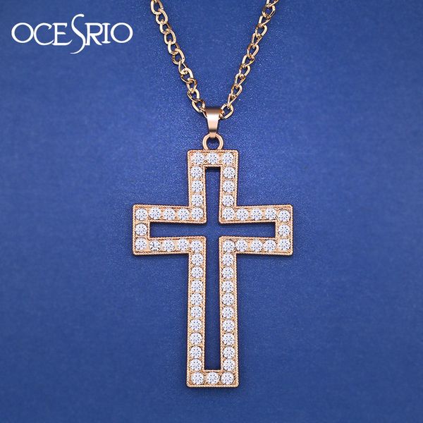 ocesrio long necklace steampunk man silver color chain big cross necklaces & pendants for women hollow kolye suspensions nke-f14
ocesrio long necklace steampunk man silver color chain big cross necklaces & pendants for women hollow kolye suspensions nke-f14