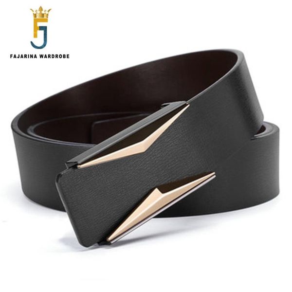 fajarina quality casual male second layer cowskin mens belt genuine leather smooth buckle metal waist belts for men cow lufj487, Black;brown 
fajarina quality casual male second layer cowskin mens belt genuine leather smooth buckle metal waist belts for men cow lufj487, Black;brown