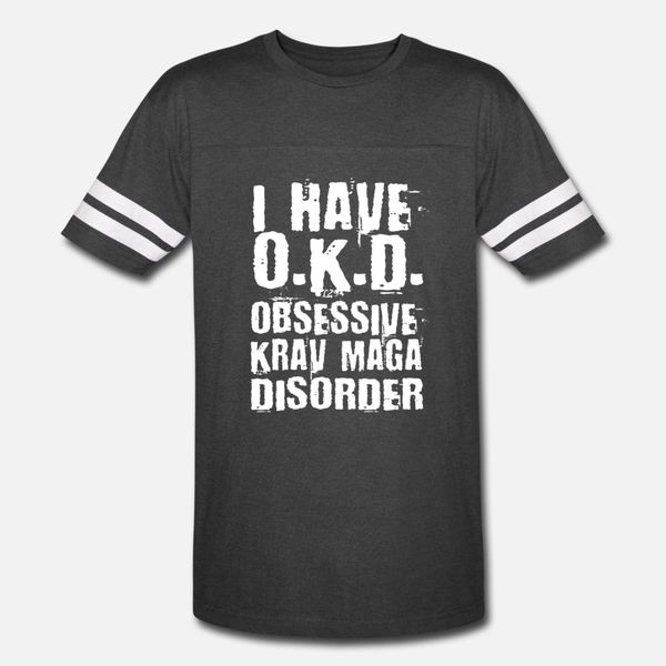 i habe okd obsessive krav maga disorder t shirt t shirt men printing cotton plus size 3xl homme interesting comical letters shirt
i habe okd obsessive krav maga disorder t shirt t shirt men printing cotton plus size 3xl homme interesting comical letters shirt