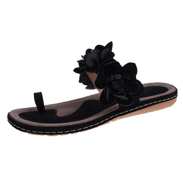sagace women sandals daily flower slip on platform sandals summer cute ladies beach dress flat shoes for women, Black
sagace women sandals daily flower slip on platform sandals summer cute ladies beach dress flat shoes for women, Black