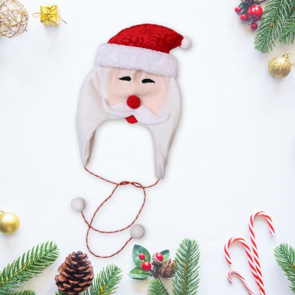 christmas decorations portable hat plush santa claus snowman elk cap earmuffs kid festival costume for home
christmas decorations portable hat plush santa claus snowman elk cap earmuffs kid festival costume for home