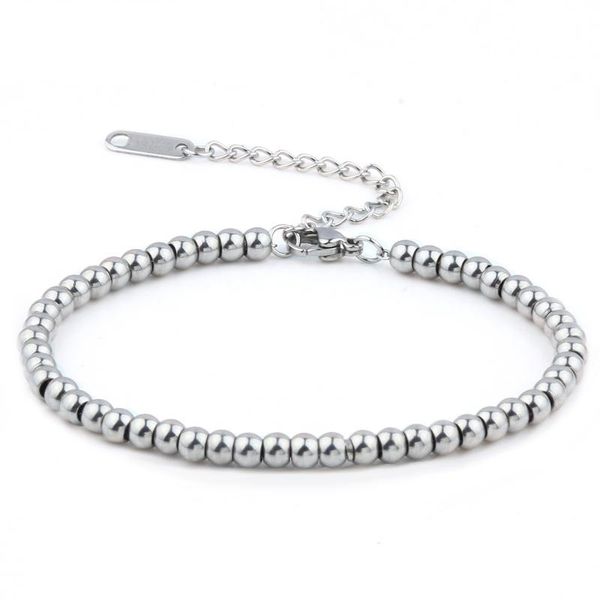 2020 stainless steel beads bracelets jewelry charms chain link bracelet gifts men women couple braclet adjustment, Black
2020 stainless steel beads bracelets jewelry charms chain link bracelet gifts men women couple braclet adjustment, Black