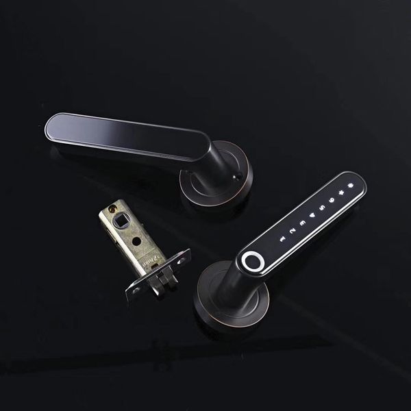 smart door lock biometric fingerprint code blutooth electric handle lock usb battery home/office/loft iron/wooden door
smart door lock biometric fingerprint code blutooth electric handle lock usb battery home/office/loft iron/wooden door