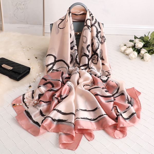 2020 designer brand women scarf summer silk hijab scarves lady shawl wrap beach stoles soft print foulard femme, Blue;gray
2020 designer brand women scarf summer silk hijab scarves lady shawl wrap beach stoles soft print foulard femme, Blue;gray
