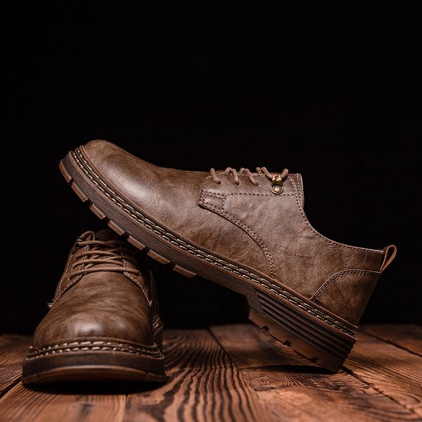 oxford pu leather dress shoes men classic lace-up winter spring office leisure walking footwear flats male casual driving shoes, Black
oxford pu leather dress shoes men classic lace-up winter spring office leisure walking footwear flats male casual driving shoes, Black