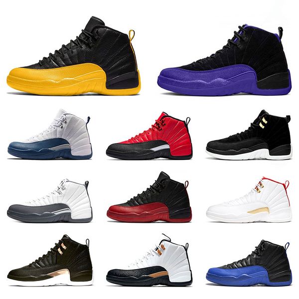 2020 12s basketball shoes university gold french blue reverse flu game mens trainers 12 men athletic sports sneakers size 40-47 
2020 12s basketball shoes university gold french blue reverse flu game mens trainers 12 men athletic sports sneakers size 40-47