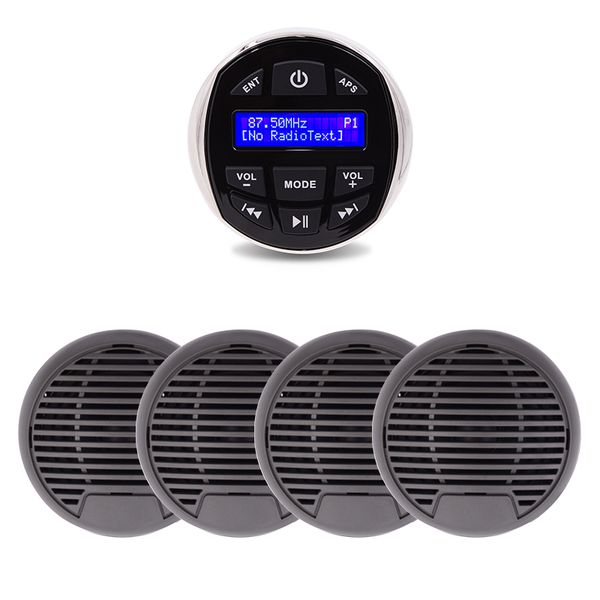 marine waterproof stereo radio audio bluetooth dab receiver fm am mp3 player+3" marine speakers for yacht boat atv rv motorcycle car
marine waterproof stereo radio audio bluetooth dab receiver fm am mp3 player+3" marine speakers for yacht boat atv rv motorcycle car