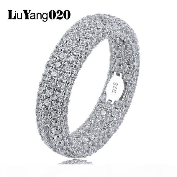925 sterling silver stamp ring full iced out cubic zirconia mens women engagement rings charm jewelry for gifts, Golden;silver
925 sterling silver stamp ring full iced out cubic zirconia mens women engagement rings charm jewelry for gifts, Golden;silver