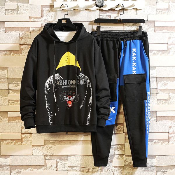 хип-хоп мужская tracksuit спортивная black комплекты белый весна осень повседневная двухкусочный модная одежда толстовки + sweatpant track s, Gray
хип-хоп мужская tracksuit спортивная black комплекты белый весна осень повседневная двухкусочный модная одежда толстовки + sweatpant track s, Gray