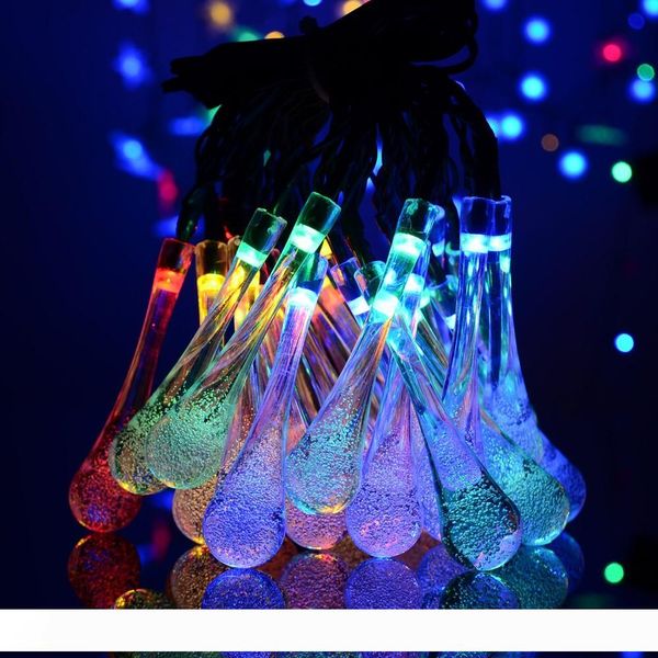 21ft 30 led crystal ball water drop solar powered globe fairy lights 8 working effect for outdoor garden christmas decoration holiday lights
21ft 30 led crystal ball water drop solar powered globe fairy lights 8 working effect for outdoor garden christmas decoration holiday lights