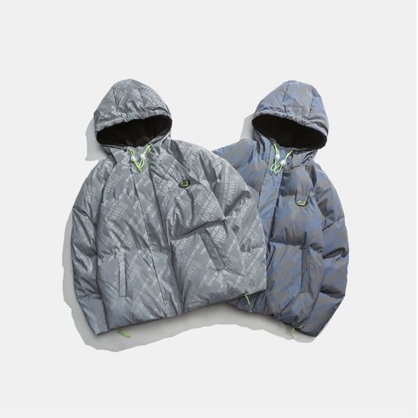 men's down & parkas 2021 autumn and winter korean version of the loose couple wild japanese original reflective casual cotton clothing, Black
men's down & parkas 2021 autumn and winter korean version of the loose couple wild japanese original reflective casual cotton clothing, Black