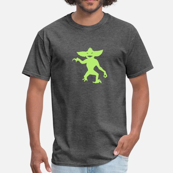 gremlin t shirt men designer 100% cotton crew neck famous casual summer family shirt